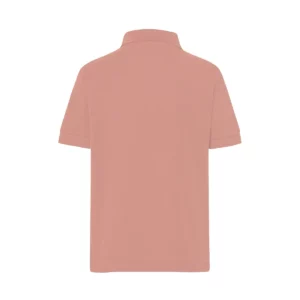 Polo infantil JHK PKID210 en rosa vintage, vista trasera