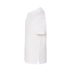Polo infantil JHK PKID210SCH en blanco, vista lateral