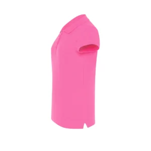 Polo JHK POPL200 en azalea, vista lateral