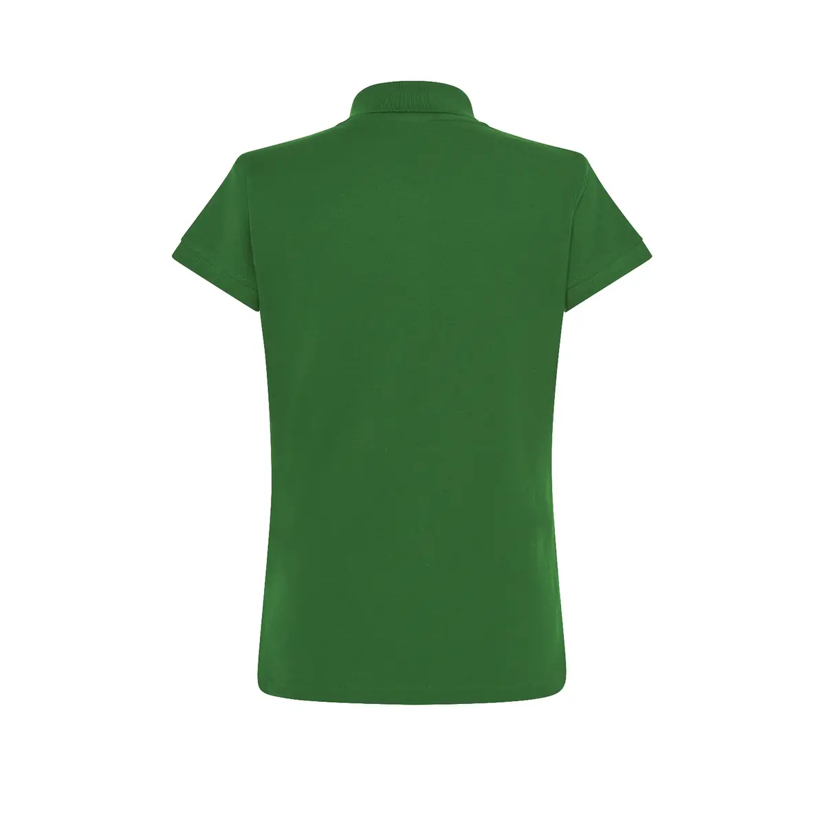 Polo piqué mujer manga corta JHK POPL200 10 Polo JHK POPL200 en verde botella, vista trasera