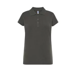 Polo JHK POPL200 en grafito, vista frontal