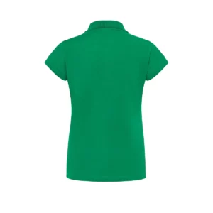 Polo JHK POPL200 en verde kelly, vista trasera