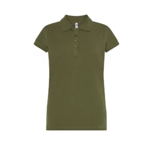 Polo JHK POPL200 en caqui, vista frontal