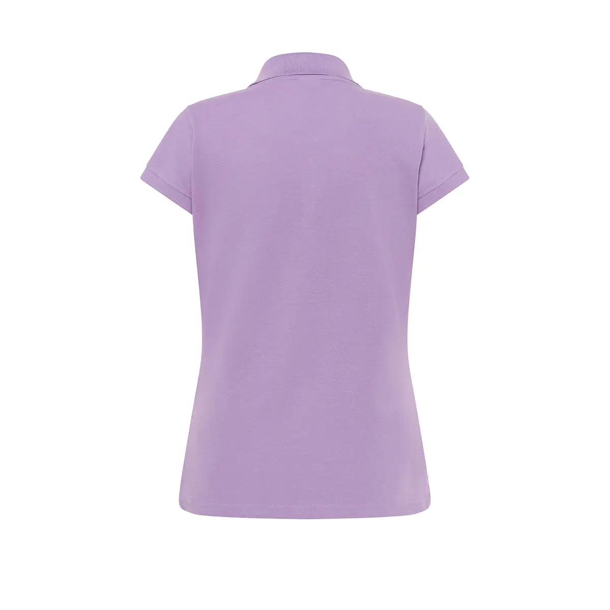 Polo piqué mujer manga corta JHK POPL200 52 Polo JHK POPL200 en lavanda, vista trasera