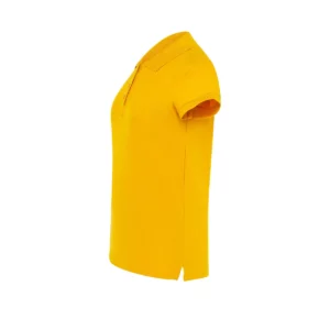 Polo JHK POPL200 en mostaza, vista lateral