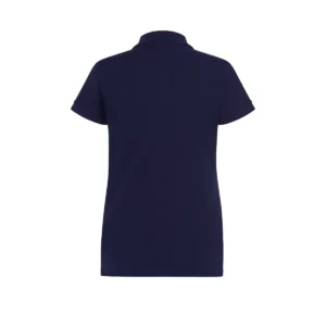 Polo JHK POPL200 en azul marino, vista trasera