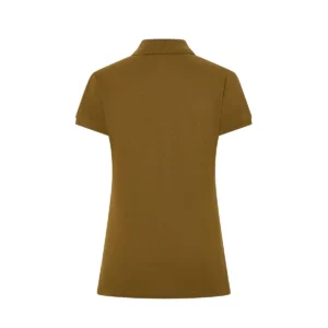 Polo JHK POPL200 en ocre, vista trasera