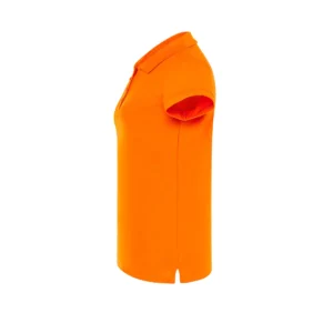 Polo JHK POPL200 en naranja, vista lateral