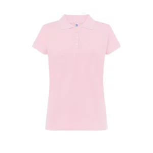 Polo JHK POPL200 en rosa, vista frontal