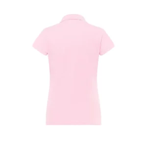 Polo JHK POPL200 en rosa, vista trasera