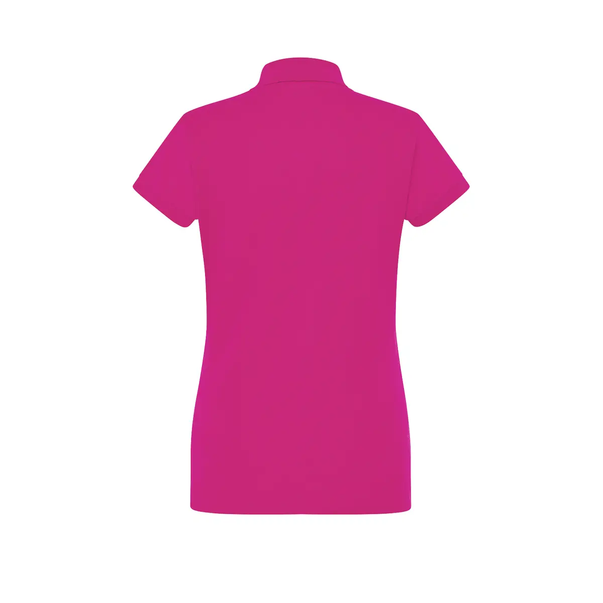 Polo piqué mujer manga corta JHK POPL200 100 Polo JHK POPL200 en frambuesa, vista trasera