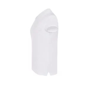 Polo JHK POPL200 en blanco, vista lateral