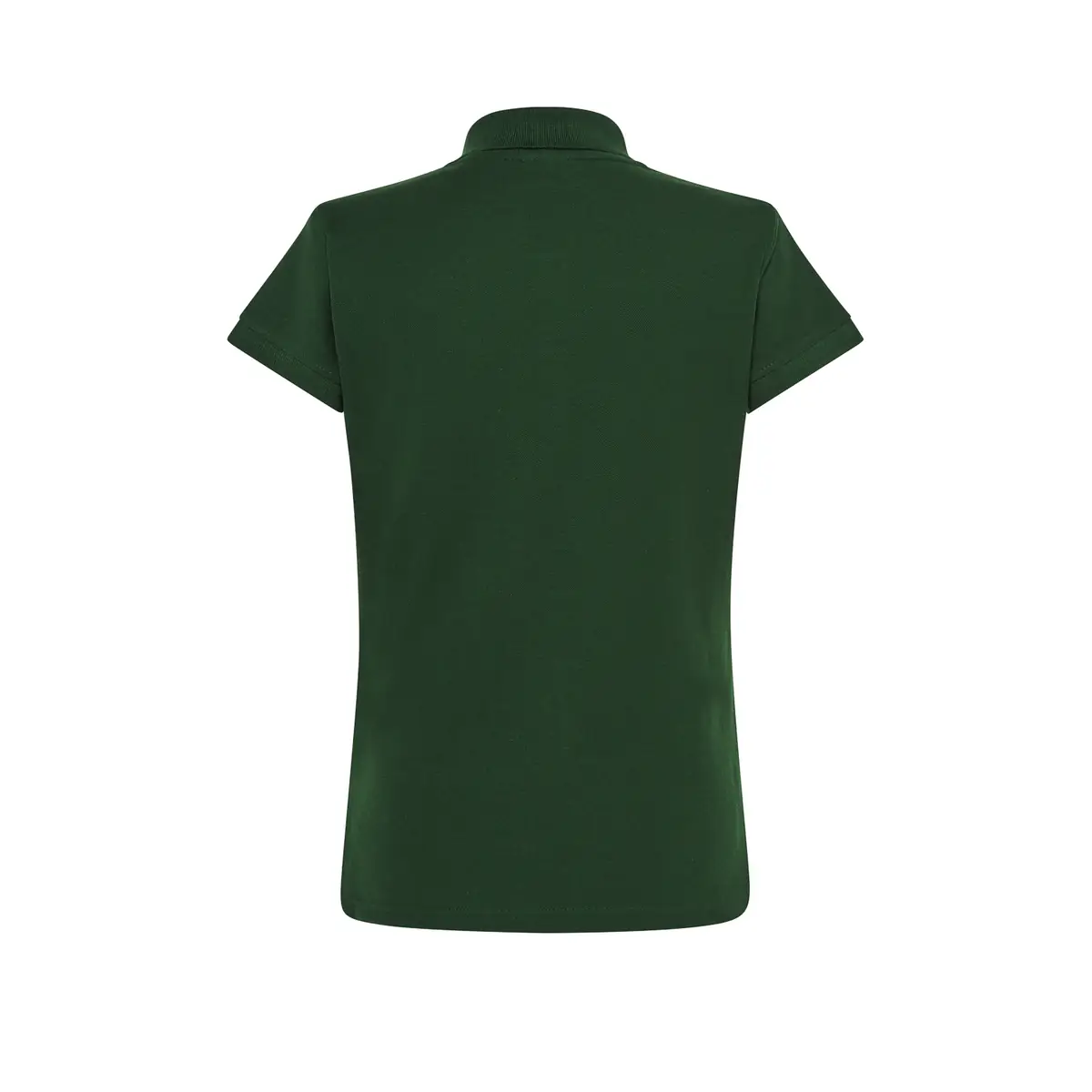 Polo de trabajo mujer JHK POPL200WK 4 Polo JHK POPL200WK en verde botella, vista trasera