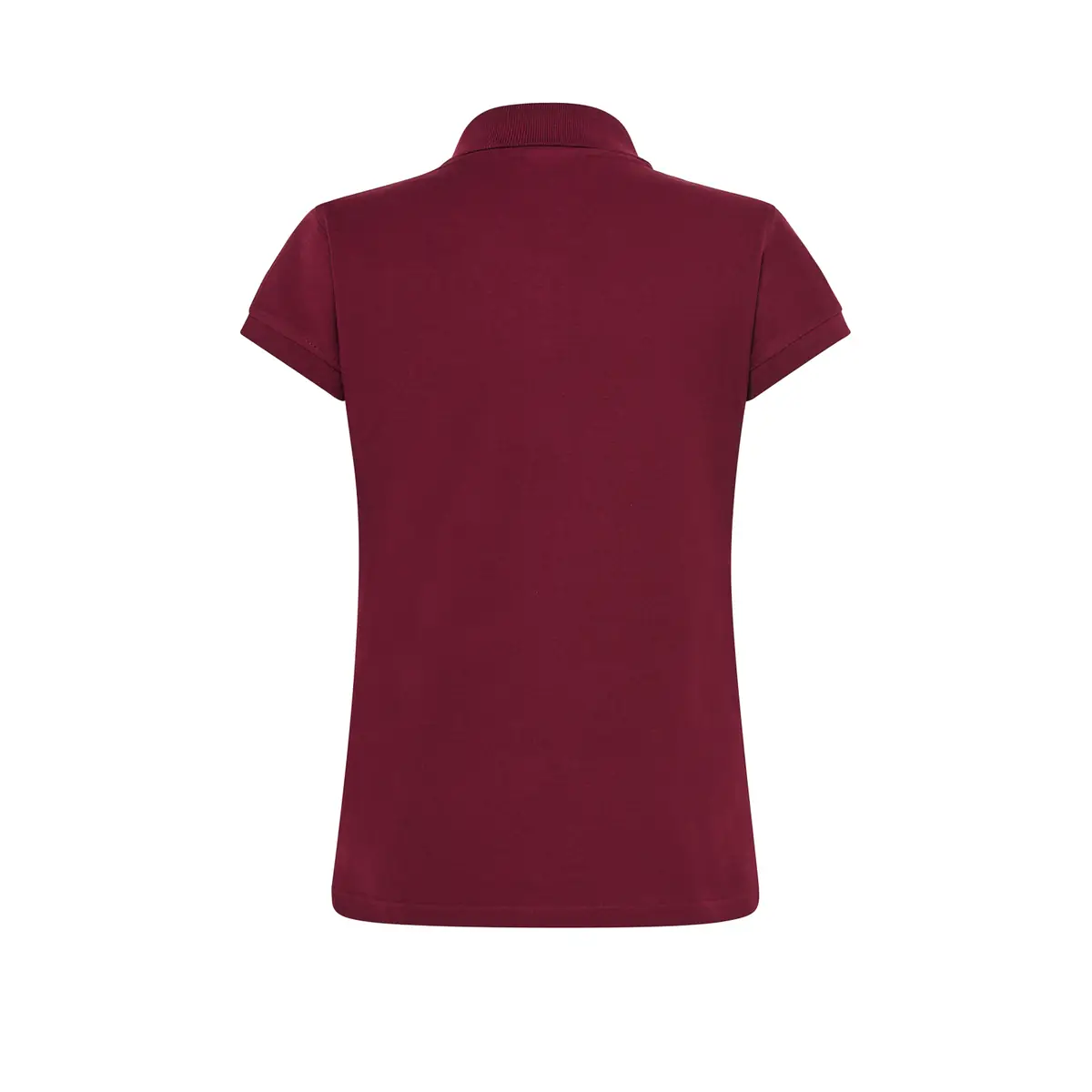 Polo de trabajo mujer JHK POPL200WK 10 Polo JHK POPL200WK en burdeos, vista trasera