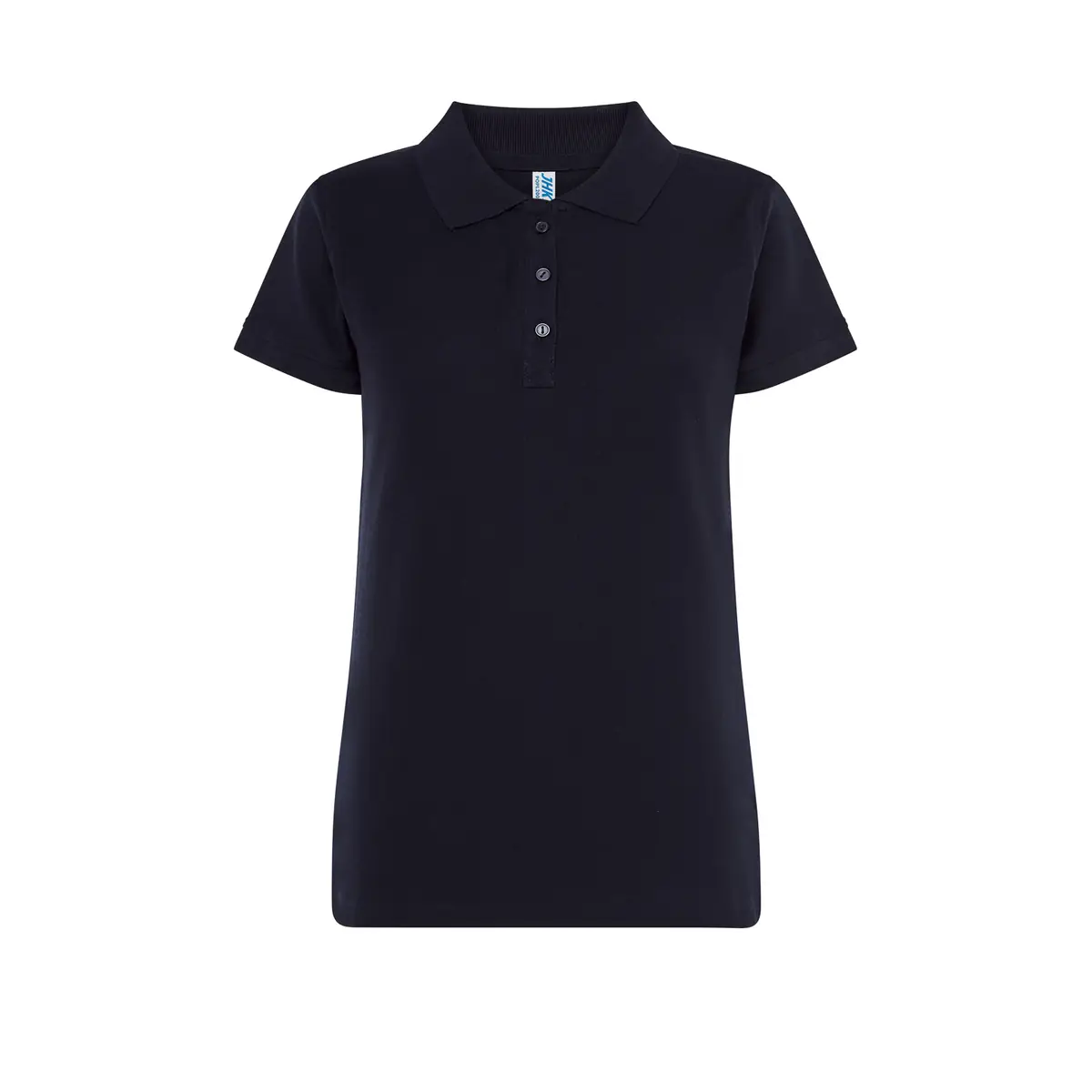 Polo de trabajo mujer JHK POPL200WK 17 Polo JHK POPL200WK en azul marino, vista frontal