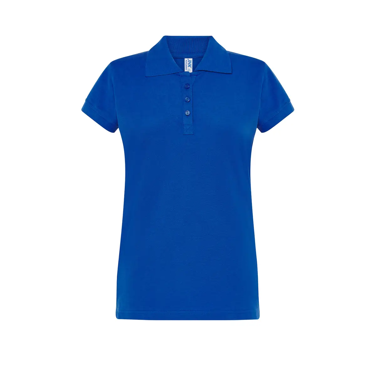 Polo de trabajo mujer JHK POPL200WK 20 Polo JHK POPL200WK en azul royal, vista frontal