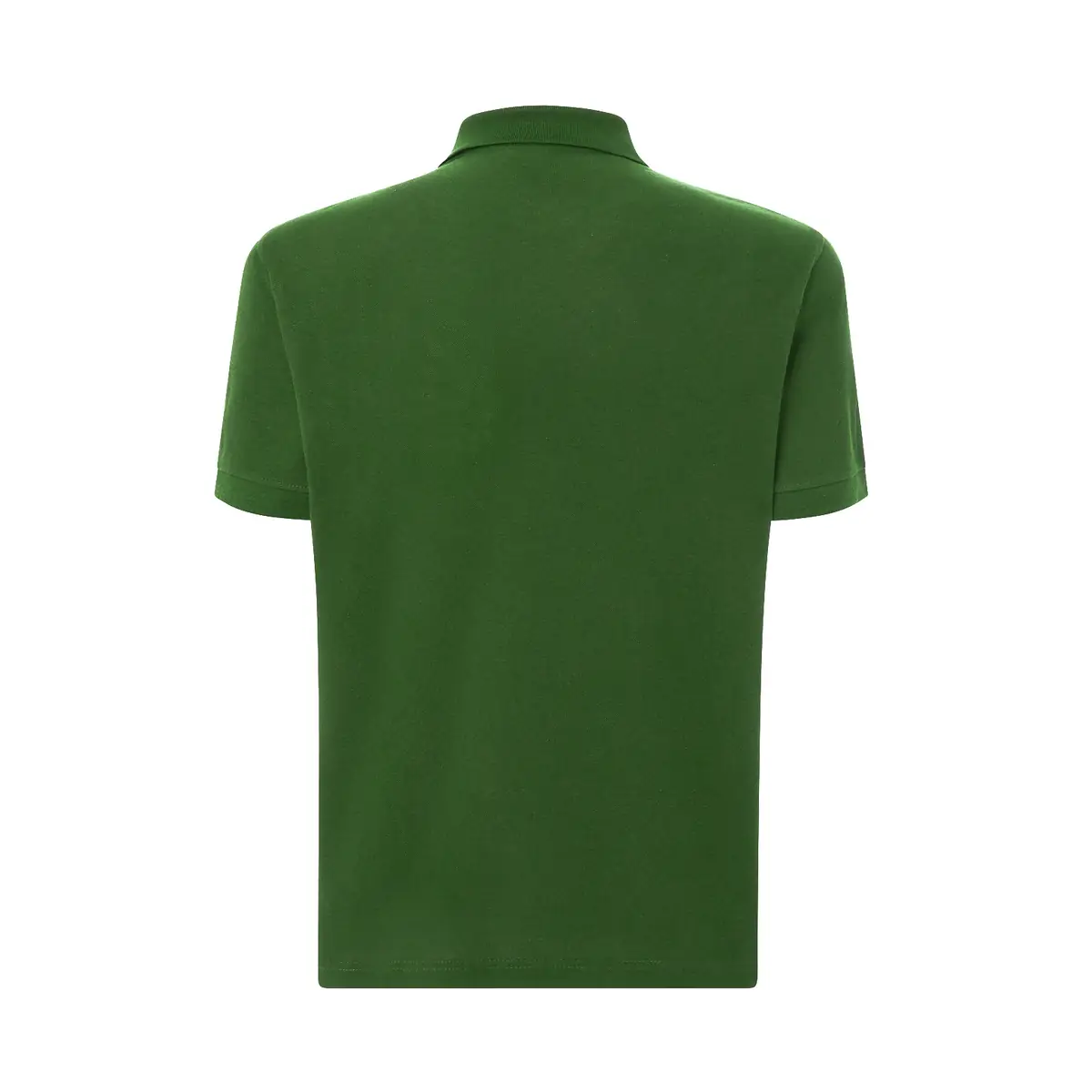 Polo piqué hombre manga corta JHK PORA210 13 Polo JHK PORA210 en verde botella, vista trasera