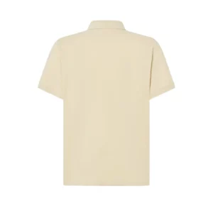 Polo JHK PORA210 en crema mantequilla, vista trasera