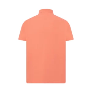 Polo JHK PORA210 en coral, vista trasera