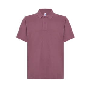 Polo JHK PORA210 en morado empolvado, vista frontal