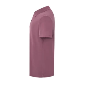 Polo JHK PORA210 en morado empolvado, vista lateral