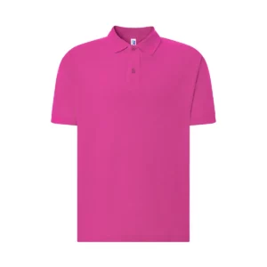 Polo JHK PORA210 en fucsia, vista frontal