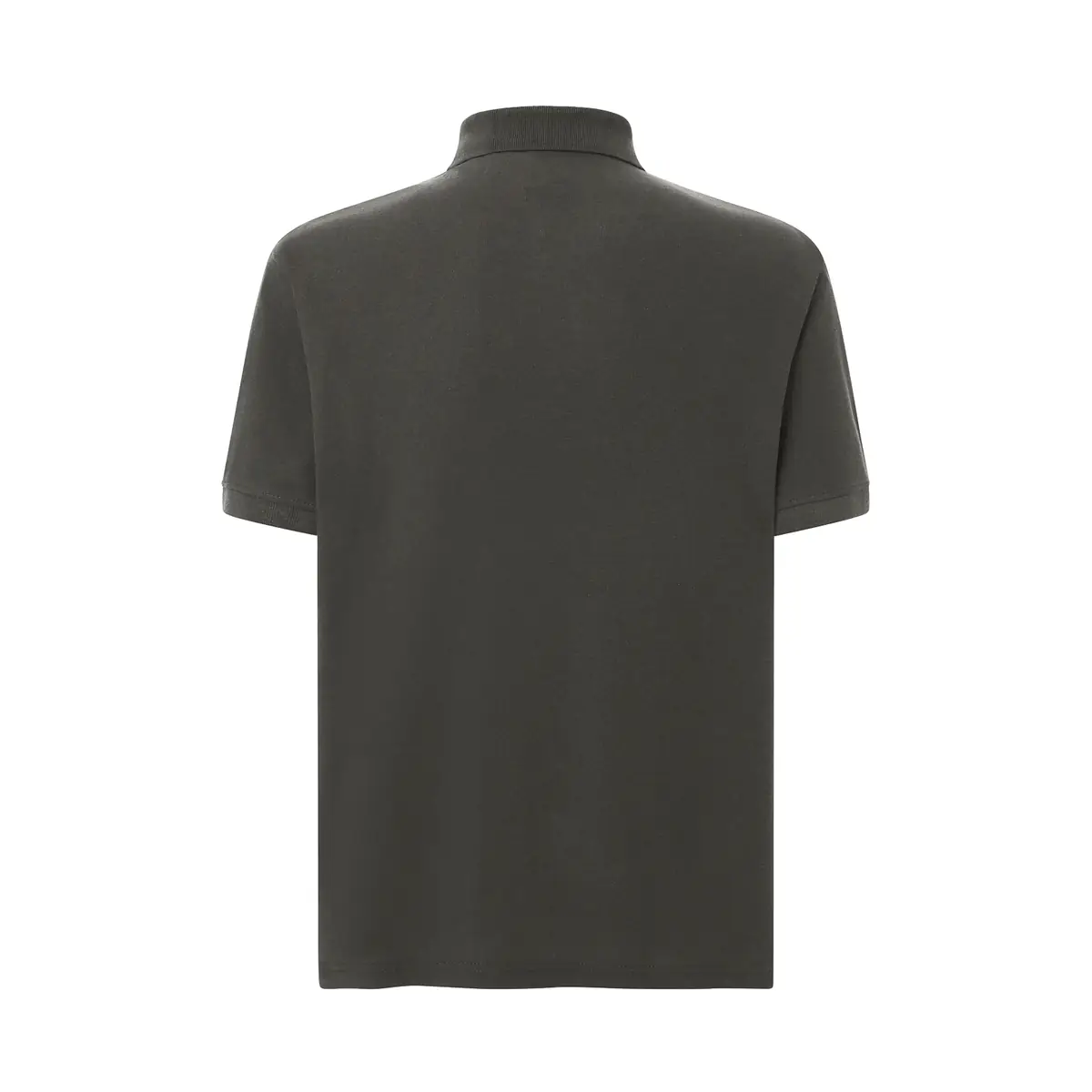 Polo piqué hombre manga corta JHK PORA210 61 Polo JHK PORA210 en grafito, vista trasera