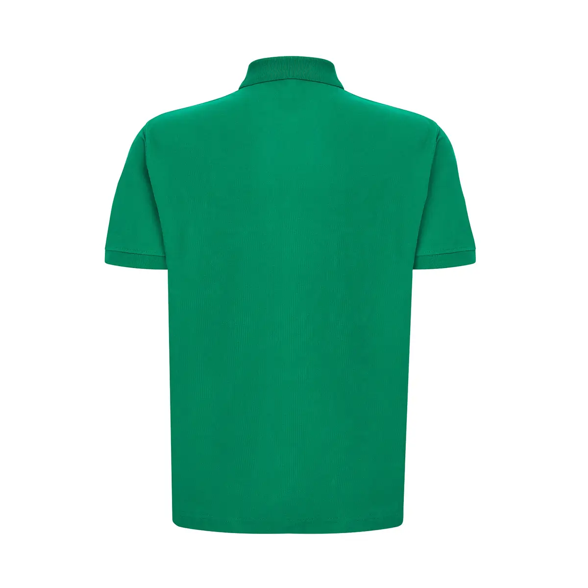 Polo piqué hombre manga corta JHK PORA210 70 Polo JHK PORA210 en verde kelly, vista trasera