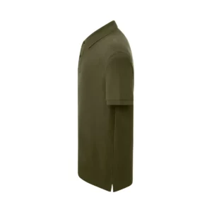 Polo JHK PORA210 en caqui, vista lateral