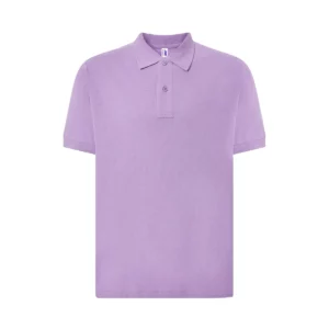 Polo JHK PORA210 en lavanda, vista frontal