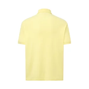 Polo JHK PORA210 en amarillo claro, vista trasera