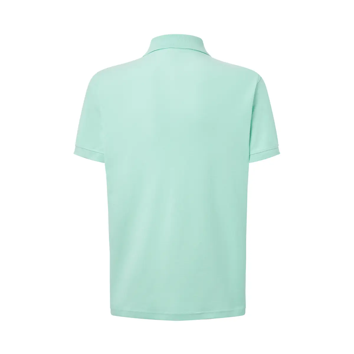Polo piqué hombre manga corta JHK PORA210 85 Polo JHK PORA210 en verde menta, vista trasera
