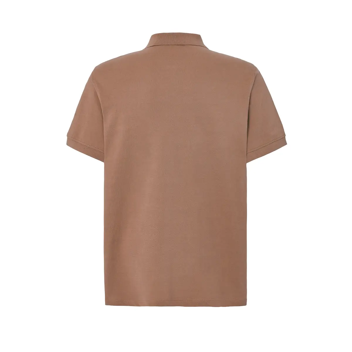 Polo piqué hombre manga corta JHK PORA210 88 Polo JHK PORA210 en mocha mousse, vista trasera