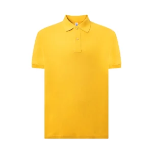 Polo JHK PORA210 en mostaza, vista frontal