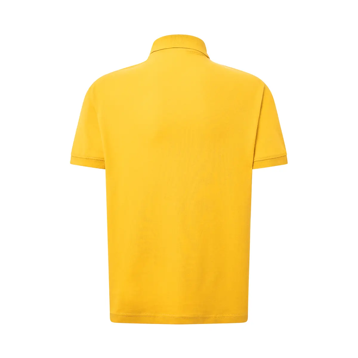 Polo piqué hombre manga corta JHK PORA210 94 Polo JHK PORA210 en mostaza, vista trasera