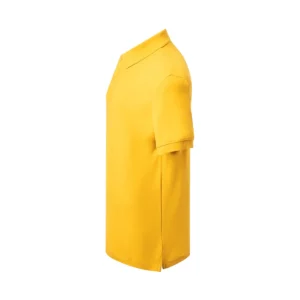 Polo JHK PORA210 en mostaza, vista lateral
