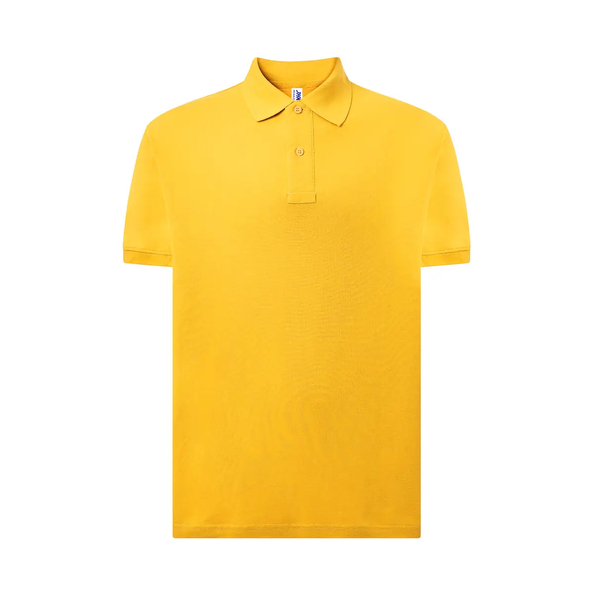 Polo piqué hombre manga corta JHK PORA210 92 Polo JHK PORA210 en mostaza, vista frontal