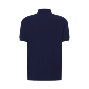 Polo JHK PORA210 en azul marino, vista trasera