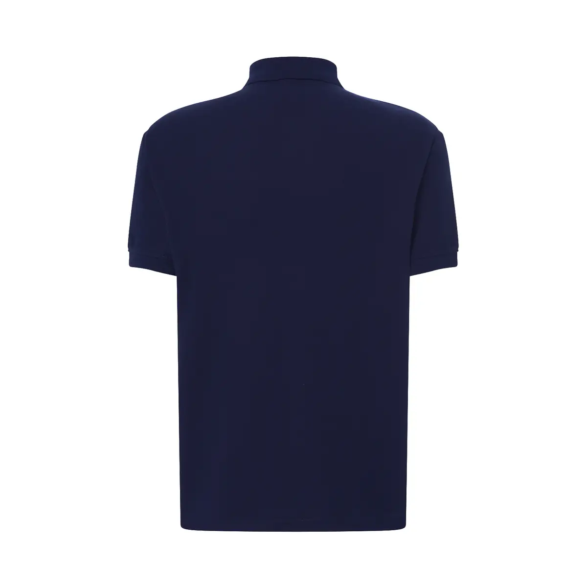 Polo piqué hombre manga corta JHK PORA210 97 Polo JHK PORA210 en azul marino, vista trasera
