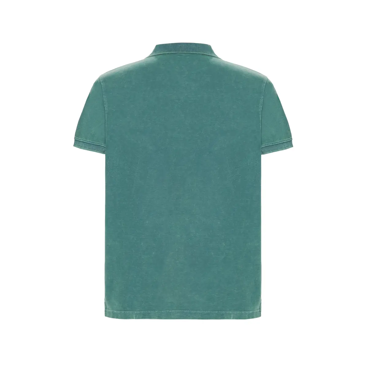 Polo piqué hombre manga corta JHK PORA210 112 Polo JHK PORA210 en verde oliva lavado, vista trasera