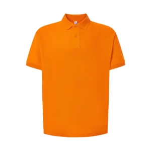 Polo JHK PORA210 en naranja, vista frontal