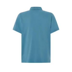 Polo JHK PORA210 en azul petróleo, vista trasera
