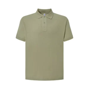 Polo JHK PORA210 en verde pálido, vista frontal