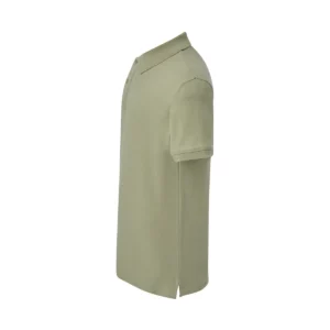 Polo JHK PORA210 en verde pálido, vista lateral