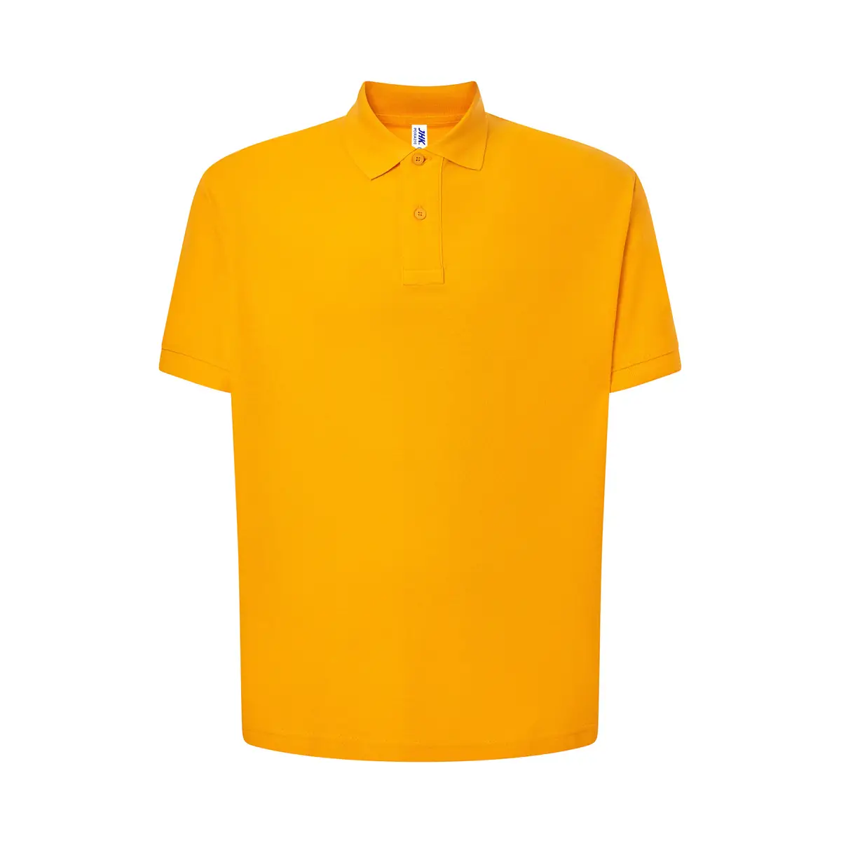 Polo piqué hombre manga corta JHK PORA210 122 Polo JHK PORA210 en melocotón, vista frontal