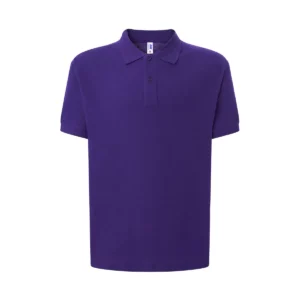 Polo JHK PORA210 en morado, vista frontal