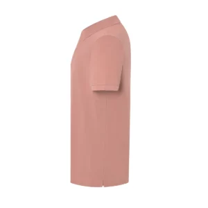 Polo JHK PORA210 en rosa vintage, vista lateral