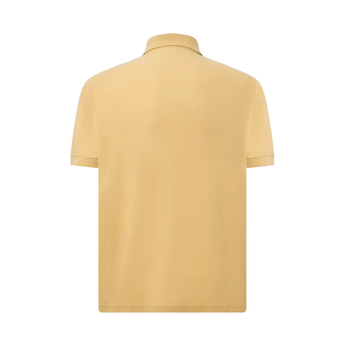 Polo piqué hombre manga corta JHK PORA210 148 Polo JHK PORA210 en arena, vista trasera