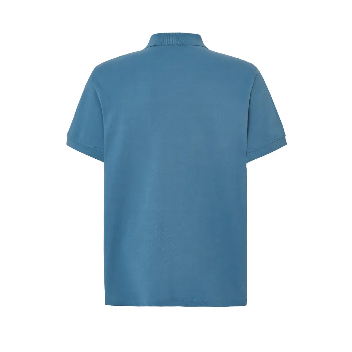 Polo piqué hombre manga corta JHK PORA210 151 Polo JHK PORA210 en azul acero, vista trasera