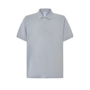 Polo JHK PORA210 en plata, vista frontal